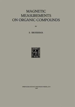 Magnetic Measurements on Organic Compounds (eBook, PDF) - Broersma, Rouke G.