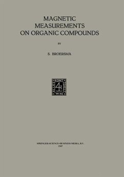 Cover Magnetic Measurements on Organic Compounds (eBook, PDF)