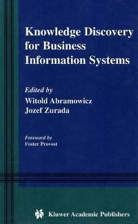Knowledge Discovery for Business Information Systems (eBook, PDF)