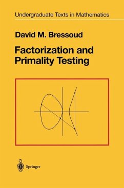 Factorization and Primality Testing (eBook, PDF) - Bressoud, David M.