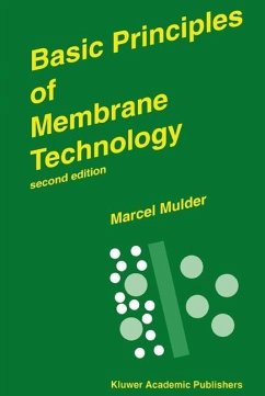 Basic Principles of Membrane Technology (eBook, PDF) - Mulder, Marcel