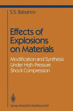 Effects of Explosions on Materials (eBook, PDF) - Batsanov, Stepan S.