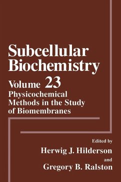 Physicochemical Methods in the Study of Biomembranes (eBook, PDF)
