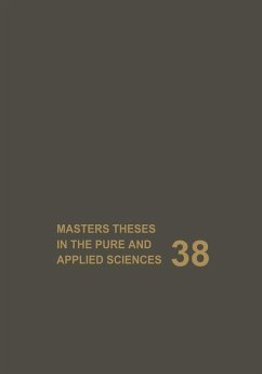 Masters Theses in the Pure and Applied Sciences (eBook, PDF) Cover Masters Theses in the Pure and Applied Sciences (eBook, PDF)