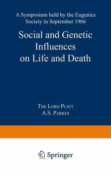 Social and Genetic Influences on Life and Death (eBook, PDF) Social and Genetic Influences on Life and Death (eBook, PDF)