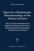 Ideas for a Hermeneutic Phenomenology of the Natural Sciences (eBook, PDF)