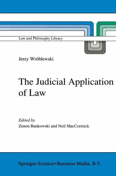 The Judicial Application of Law (eBook, PDF)