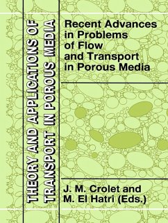 Cover Recent Advances in Problems of Flow and Transport in Porous Media (eBook, PDF)