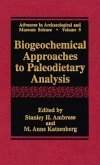 Biogeochemical Approaches to Paleodietary Analysis (eBook, PDF)