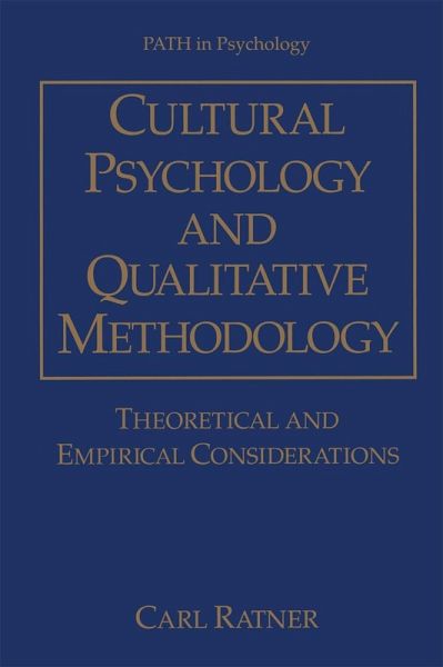 Cultural Psychology and Qualitative Methodology (eBook, PDF)
