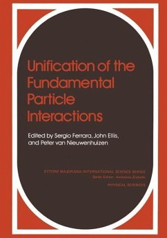 Unification of the Fundamental Particle Interactions (eBook, PDF) - Ferrara, S.; Ellis, Jonathan; Nieuw, P. Van