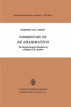 Commentary on De Grammatico (eBook, PDF) - Henry, Desmond Paul