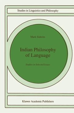 Cover Indian Philosophy of Language (eBook, PDF)