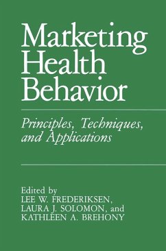 Marketing Health Behavior (eBook, PDF)