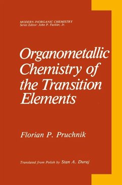 Organometallic Chemistry of the Transition Elements (eBook, PDF) - Pruchnik, Florian P.