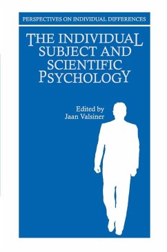 Cover The Individual Subject and Scientific Psychology (eBook, PDF)