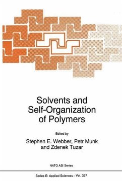 Cover Solvents and Self-Organization of Polymers (eBook, PDF)