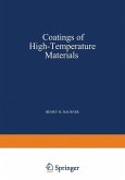 Coatings of High - Temperature Materials (eBook, PDF)