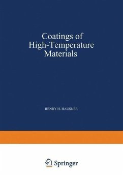 Cover Coatings of High - Temperature Materials (eBook, PDF)