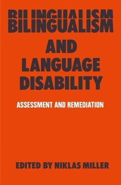 Cover Bilingualism and Language Disability (eBook, PDF)