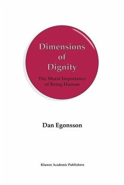 Dimensions of Dignity (eBook, PDF) - Egonsson, D.