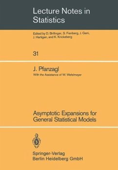 Asymptotic Expansions for General Statistical Models (eBook, PDF) - Pfanzagl, Johann