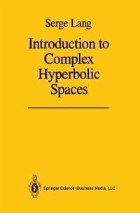 Introduction to Complex Hyperbolic Spaces (eBook, PDF) - Lang, Serge