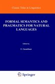 Formal Semantics and Pragmatics for Natural Languages (eBook, PDF)