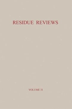 Residue Reviews / Rückstands-Berichte (eBook, PDF) - Gunther, Francis A.; Gunther, Jane Davies
