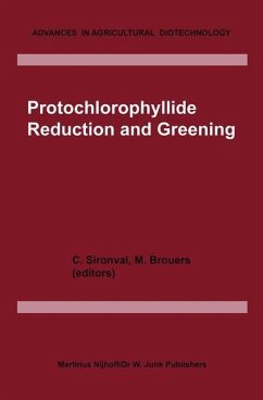 Protochlorophyllide Reduction and Greening (eBook, PDF)