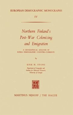 Northern Finland's Post-War Colonizing and Emigration (eBook, PDF) - Stone, K. H.