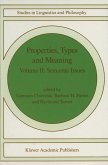 Properties, Types and Meaning (eBook, PDF)