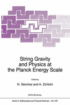 Cover String Gravity and Physics at the Planck Energy Scale (eBook, PDF)