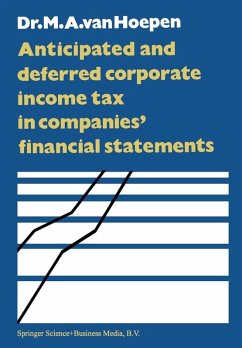 Anticipated and Deferred Corporate Income Tax in Companies' Financial Statements (eBook, PDF) - Hoepen, M. van