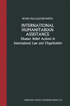 International Humanitarian Assistance (eBook, PDF) - Macalister-Smith, Peter