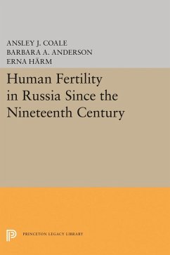 Cover Human Fertility in Russia Since the Nineteenth Century (eBook, PDF)