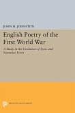 English Poetry of the First World War (eBook, PDF)