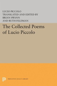 Collected Poems of Lucio Piccolo (eBook, PDF) - Piccolo, Lucio