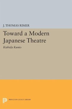 Cover Toward a Modern Japanese Theatre (eBook, PDF)