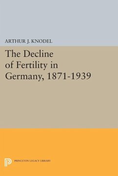 Cover Decline of Fertility in Germany, 1871-1939 (eBook, PDF)