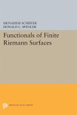 Functionals of Finite Riemann Surfaces (eBook, PDF)