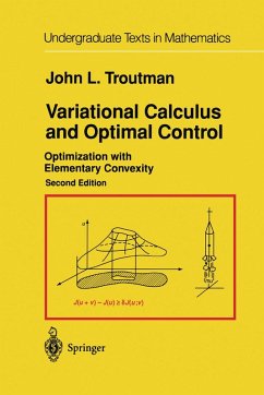 Variational Calculus and Optimal Control (eBook, PDF) - Troutman, John L.