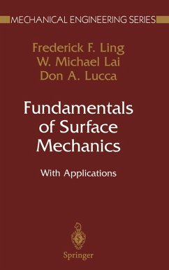 Fundamentals of Surface Mechanics (eBook, PDF) - Ling, Frederick F.; Lai, W. Michael; Lucca, Don A.