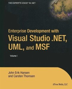 Enterprise Development with Visual Studio .NET, UML, and MSF (eBook, PDF) - Hansen, Eric; Thomsen, Carsten