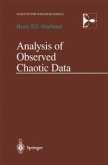 Analysis of Observed Chaotic Data (eBook, PDF)