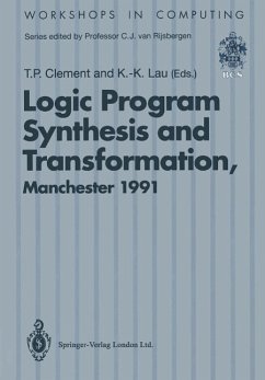Logic Program Synthesis and Transformation (eBook, PDF)