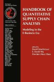 Handbook of Quantitative Supply Chain Analysis (eBook, PDF)