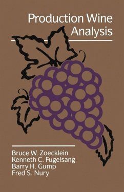 Production Wine Analysis (eBook, PDF) - Zoecklein, Bruce W.