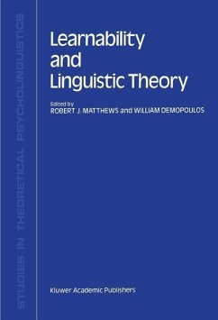 Learnability and Linguistic Theory (eBook, PDF)