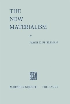 The New Materialism (eBook, PDF) - Feibleman, J. K.